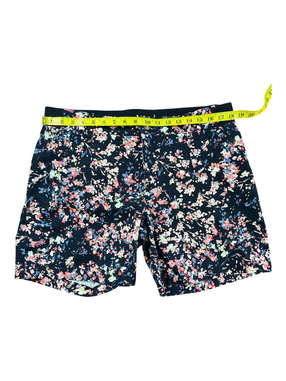 Lee Navy Swim Shorts with Pink & White Floral Print - Picture 4 of 5